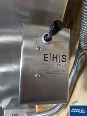EHS #DT710, Drum Handler, Stainless Steel, 24" diameter x 36" H drum, 150 kg, unused, 2016 - Image 8
