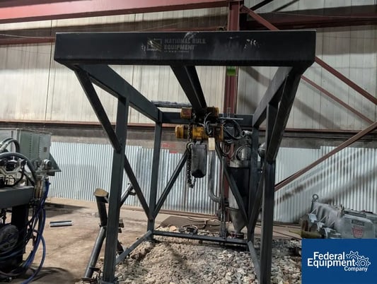 NBE #Super-Sack, Unloading Stand, 4000 hoist, auger discharge - Image 2