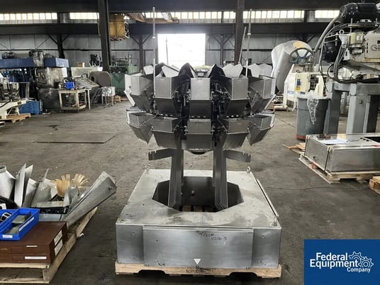 Ishida #CCW-S-212-WP-J, Heat & Control Bucket Scale, 1134g, 14x buckets, 220 V., 3ph - Image 3