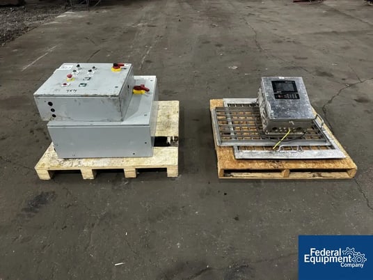 133 cu.ft. Marion #4116-1X, Paddle Blender, Stainless Steel, 54" width x 96" L trough, 40 HP, 208/230/460 V. - Image 2