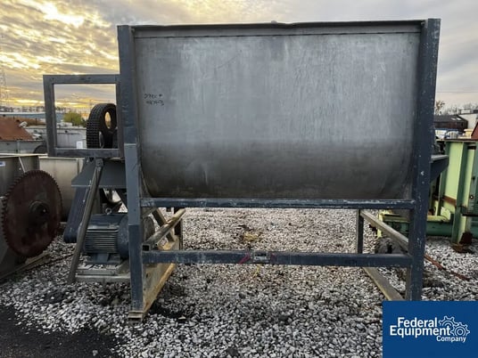 133 cu.ft. Marion #4116-1X, Paddle Blender, Stainless Steel, 54" width x 96" L trough, 40 HP, 208/230/460 V. - Image 5