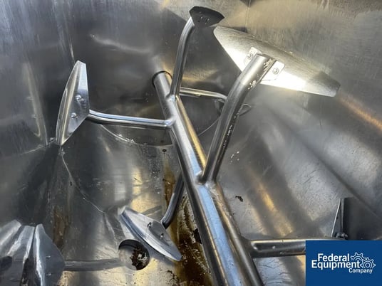 133 cu.ft. Marion #4116-1X, Paddle Blender, Stainless Steel, 54" width x 96" L trough, 40 HP, 208/230/460 V. - Image 8
