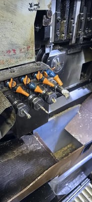 Star #SR-32J, swiss lathe, 1.25" diameter, Imeca Boss 432 barloader, chip conveyor, 2005 - Image 4
