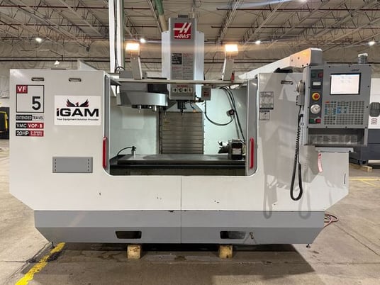 Haas #VF-5B/40XT, CNC vertical machining center, 60" X, 26" Y, 25" Z, 7500 RPM, 24 automatic tool changer - Image 1