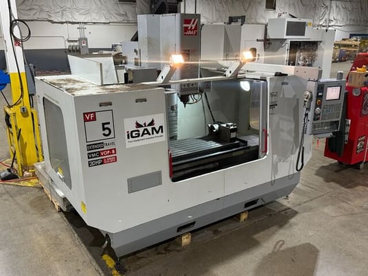 Haas #VF-5B/40XT, CNC vertical machining center, 60" X, 26" Y, 25" Z, 7500 RPM, 24 automatic tool changer - Image 2