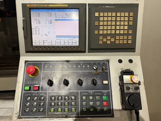 Toyoda #BM-1600, CNC vertical machining center, 3-Axis, Fanuc 18iMB, 63" X, 31.5" Y, 31.5" Z, 6000 RPM, 30 - Image 3