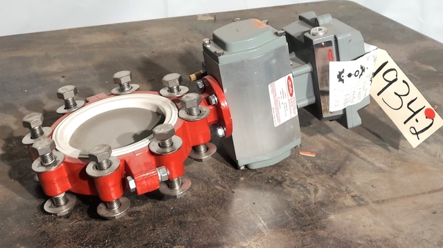 6" Ultraflo butterfly valve, Carbon steel, 140 psi - Image 2