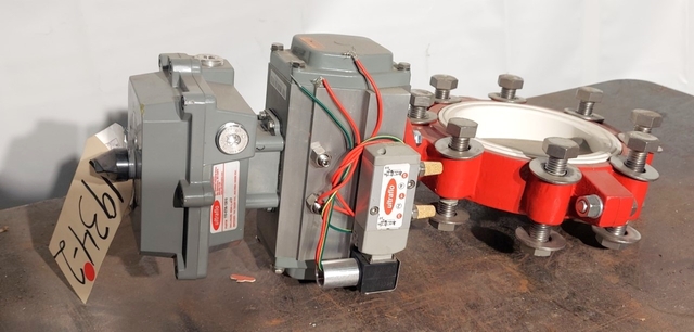 6" Ultraflo butterfly valve, Carbon steel, 140 psi - Image 3