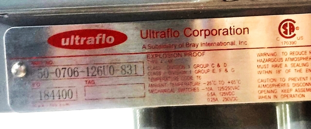 6" Ultraflo butterfly valve, Carbon steel, 140 psi - Image 6