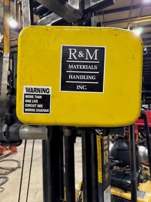 3 Ton, R & M #Spacemaster-SX3, Electric Hoist, 19.7' lift height, NEMA 3R, 460 V., 2005 - Image 2