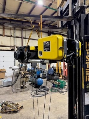 3 Ton, R & M #Spacemaster-SX3, Electric Hoist, 19.7' lift height, NEMA 3R, 460 V., 2005 - Image 3