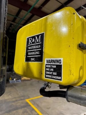 3 Ton, R & M #Spacemaster-SX3, Electric Hoist, 19.7' lift height, NEMA 3R, 460 V., 2005 - Image 9
