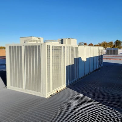 55 Ton, Trane Intellipak #SLHLF5540KNDESAE11A, hot water heat or cooling only, unused, 2013 - Image 1