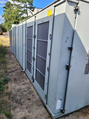 55 Ton, Trane Intellipak #SLHLF5540KNDESAE11A, hot water heat or cooling only, unused, 2013 - Image 4