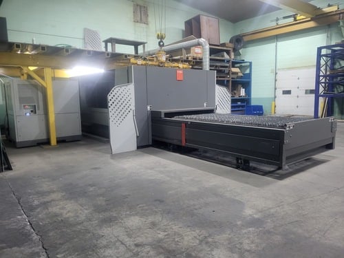 Bystronic #BySmart-3015, Fiber CNC Laser, 6000 Watt, 122" x 60" x 4" cut area, Shuttle Table, 5' x 10' - Image 1