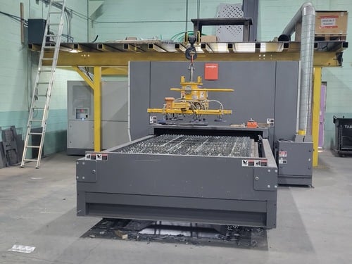 Bystronic #BySmart-3015, Fiber CNC Laser, 6000 Watt, 122" x 60" x 4" cut area, Shuttle Table, 5' x 10' - Image 2
