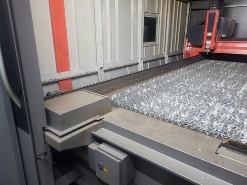 Bystronic #BySmart-3015, Fiber CNC Laser, 6000 Watt, 122" x 60" x 4" cut area, Shuttle Table, 5' x 10' - Image 5