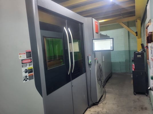 Bystronic #BySmart-3015, Fiber CNC Laser, 6000 Watt, 122" x 60" x 4" cut area, Shuttle Table, 5' x 10' - Image 6