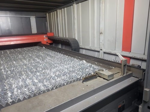 Bystronic #BySmart-3015, Fiber CNC Laser, 6000 Watt, 122" x 60" x 4" cut area, Shuttle Table, 5' x 10' - Image 7