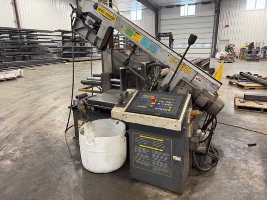 13" x 18" Hydmech #S-20A, Horizontal Saw, 1" x 14'10", 5 HP, VFD, 330 SFM, 2012 - Image 2