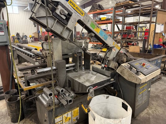 13" x 18" Hydmech #S-20A, Horizontal Saw, 1" x 14'10", 5 HP, VFD, 330 SFM, 2012 - Image 3