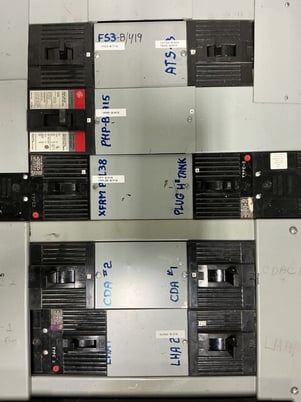 600 Amp. General Electric, CCB, panelboard, 4W, 277/480Y Volts, 3 phase - Image 4