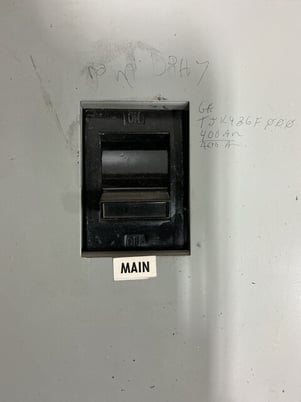 400 Amp. General Electric, NHB, panelboard, 4W, 277/480Y Volts, 3 phase - Image 4