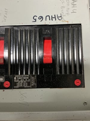 400 Amp. General Electric, NHB, panelboard, 4W, 277/480Y Volts, 3 phase - Image 5