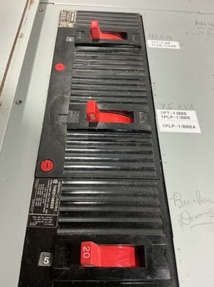 400 Amp. General Electric, NHB, panelboard, 4W, 277/480Y Volts, 3 phase - Image 8