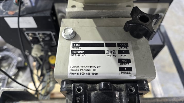 Conair #GB22X, gravimetric blender w/ additive feeder, 900-1000 lb/hr., 2 component - Image 2