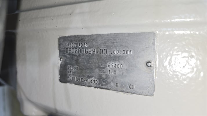 56 cu.ft. Roos #42A-52, Stainless Steel ribbon blender, 20 HP, TEFC, Fr.256T - Image 10