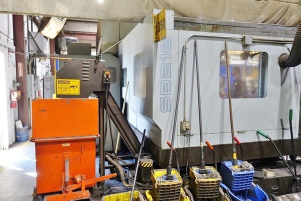 Toyoda #SB216, CNC Gantry Machining Center, 82.7" X Travel, 63" Y Travel, 31.5" Z, 59" x 78.7" table, 35 HP - Image 4