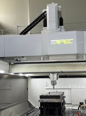 Apec #G3060-5L, 5-Axis Double Column Gantry Mill, 236.6" X Travel, 118.1" Y Travel, 39.3" Z, 15000 RPM, 40 - Image 3