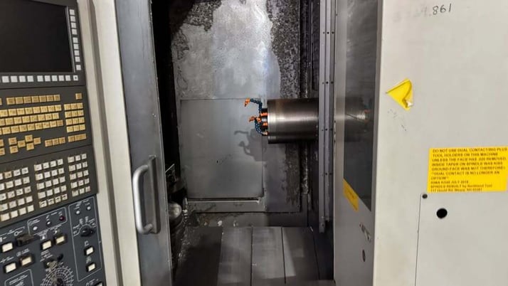 Kiwa #KH-45, Horizontal Machining Center, 25.5" X, 24" Y, 26.8" Z, 15.723" overall Pallets, 30 HP, 12000 RPM - Image 3