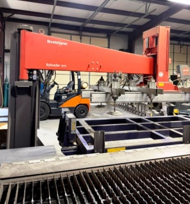 Bystronic #BySpeed-3015, 5200 watt, 5' x 10', CO2, Bystronic CNC Control, Lenses & Nozzles, Shuttle, Loader - Image 7