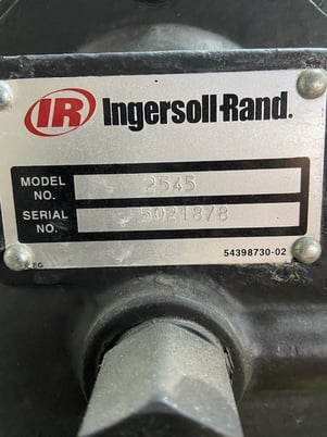 35.8 cfm, 175 psi, Ingersoll-Rand #T-30, vertical air compressor, 10 HP, 120 gallon tank, all the extras - Image 6