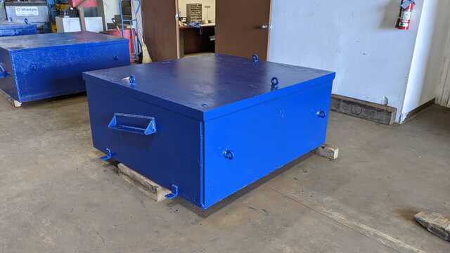 Dings, 67" x 61" electromagnet, 7.5 HP, 125-375 FPM - Image 1