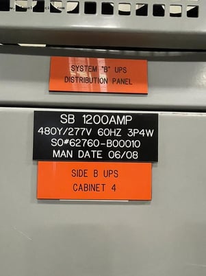 1200 Amps, Siemens, Low Voltage Switchboard 480Y/277 Volts - Image 2