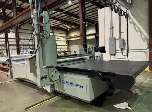 Gerber Technologies #XLC-7000, textile cutting machine, 480 V., 2007 - Image 2