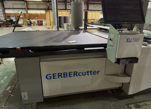 Gerber Technologies #XLC-7000, textile cutting machine, 480 V., 2007 - Image 3