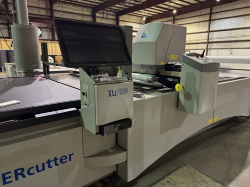 Gerber Technologies #XLC-7000, textile cutting machine, 480 V., 2007 - Image 4