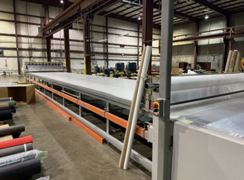 Gerber Technologies #XLC-7000, textile cutting machine, 480 V., 2007 - Image 6