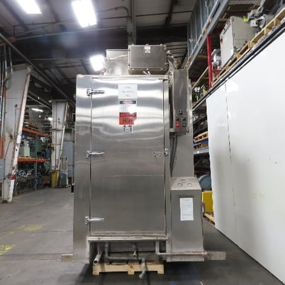 Douglas #2566-SCSGRP, Stainless steel walk-in rack batch washer, 38" W x 84" H x 72" D - Image 3