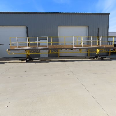 Forklift assist work platform scaffold, 36" x 33', 42-72" working height, 9' bay - Image 4