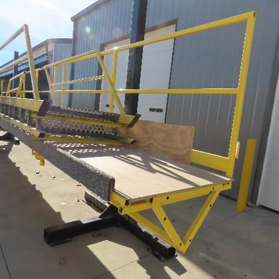 Forklift assist work platform scaffold, 36" x 33', 42-72" working height, 9' bay - Image 10