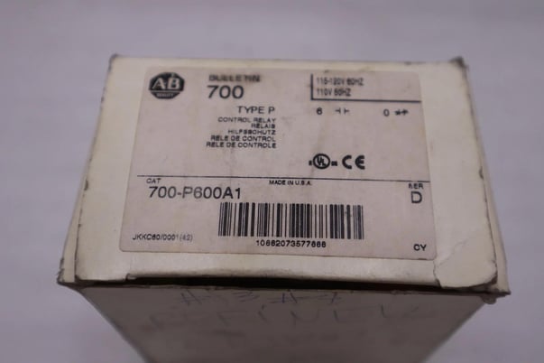 NEW OPEN BOX Allen-Bradley Allen-Bradley 700-P600A1 Drive AC Relay 600V Series A STK K3969C - Image 3