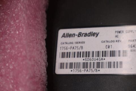 Allen-Bradley 1756-PA75 SER B PLC ControlLogix AC Power Supply AB 1756PA75 New - Image 2