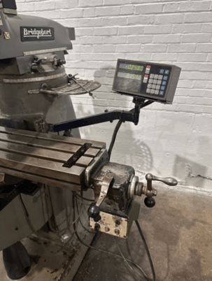 Bridgeport #Series-I, Vertical Mill, 9" x48" table, 2 HP, SONY digital read out - Image 4
