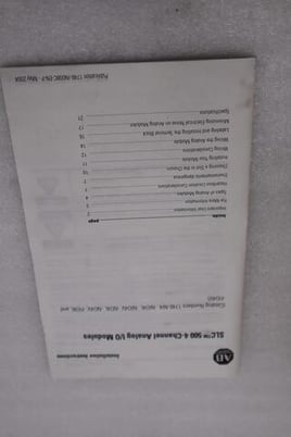 Allen-Bradley Bradley 1746-NIO4I SLC 500 Analog Output Module - NEW - STOCK 5187CC - Image 4