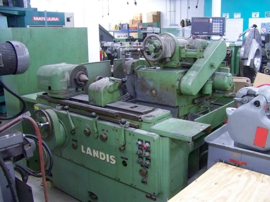 10" x 24" Landis #2R, plunge feed, coolant - Image 1